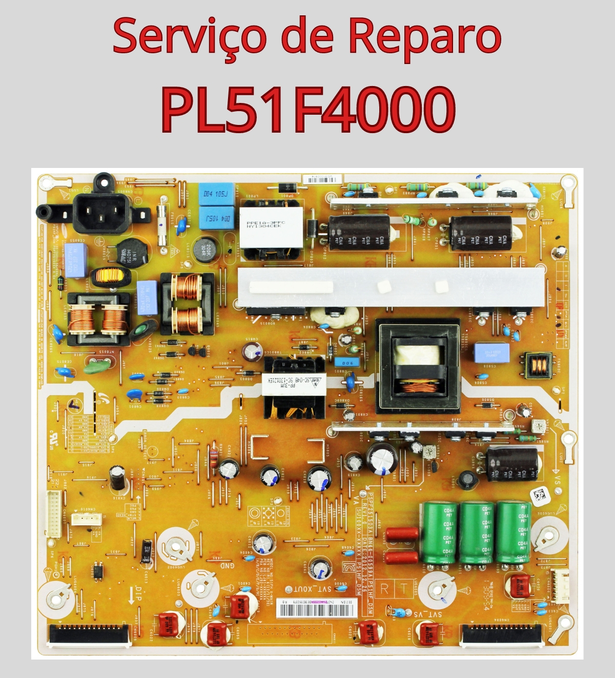 reparo fonte pl51f4000